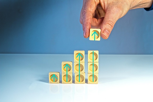 business activity analytics dashboard with KPI tiles and trend chart